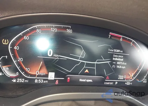 2021 BMW X3 xDrive30I from USA, damaged, VIN 5UXTY5C06M9G36570